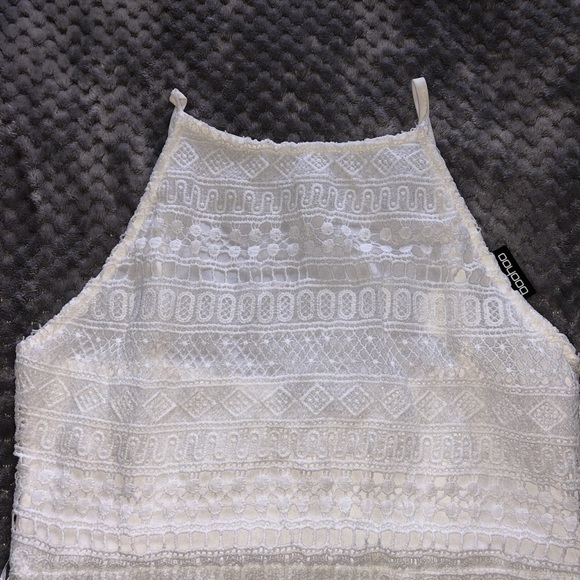 Ivory Crotchet Dress - Picture 2 of 4